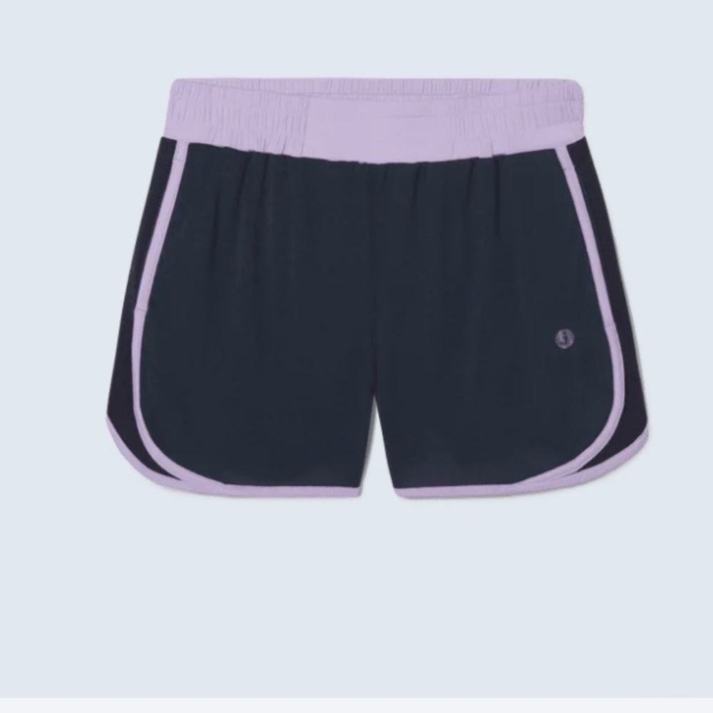 NEW JAMBYS AIR SHORT SHORT Size:3XL Navy/ Lavander